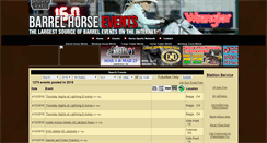 Desktop Screenshot of barrelevents.com